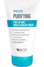 Bild på ACO SPOTLESS PURIFYING 2 IN 1 MUD CLEANSER/MASK 150 ML