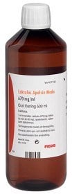 Bild på Laktulos Apelsin Meda, oral lösning 670 mg/ml 500 ml