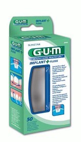 Bild på GUM Implant Floss tandtråd 50 st