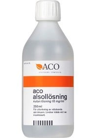 Bild på ACO Alsollösning, kutan lösning 10 mg/ml 250 ml