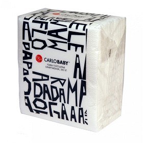 Bild på Carlo Tvättlappar Papper 200-Pack