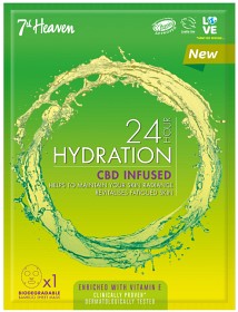 Bild på 7th Heaven 24H Hydration Sheet Mask CBD Infused