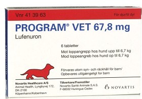 Bild på Program vet., filmdragerad tablett 67,8 mg 6 st
