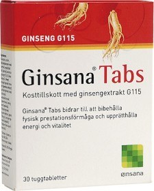 Bild på Ginsana Ask med Ginsengkolor 30tab