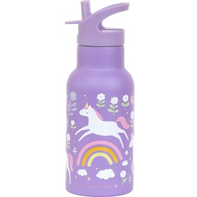 Bild på A Little Lovely Company Stainless Steel Drickflaska Unicorn Dreams 
