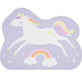Bild på A Little Lovely Company Bordstablett, Jumping Unicorn