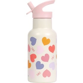 Bild på A Little Lovely Company Stainless Steel Drinking Bottle, Hearts