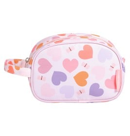 Bild på A Little Lovely Company Toiletry Bag, Hearts