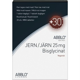 Bild på Abblo Pharma Järn Bisglycinat 25 mg 30 st