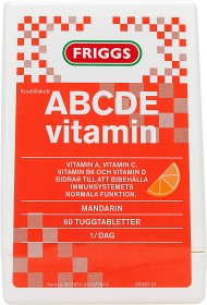 Bild på Friggs ABCDE Vitamin tab 2011 60 tab