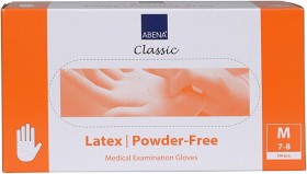 Bild på Abena Latexhandskar Beige M 100 st
