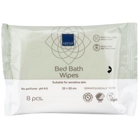 Bild på Abena Bed Bath Wipes våtservetter oparfymerade 8 st