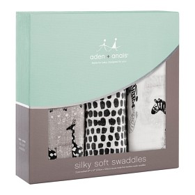 Bild på Aden Anais Silky Soft Swaddle 3-pack (Sahara Motif)