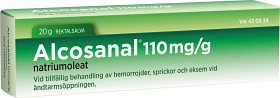Bild på Alcosanal, rektalsalva 110 mg/g 20 gr