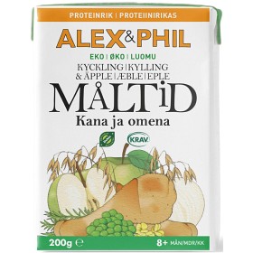Bild på Alex&Phil Måltid Kyckling och Äpple 200 g