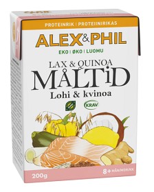 Bild på Alex&Phil Måltid Lax och Quinoa 200 g