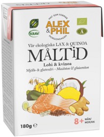 Bild på Alex&Phil Måltid med Lax & Quinoa 180 g