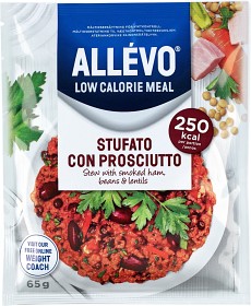 Bild på Allévo Mix Meal Stufato con Prosciutto 65 gr