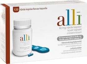 Bild på Alli Ask kapslar viktminskning 120 kaps