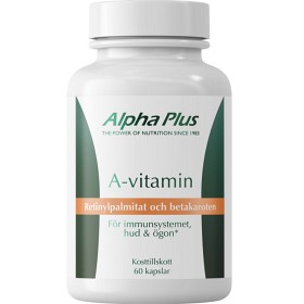 Bild på Alpha Plus A-vitamin 60 kapslar