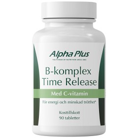 Bild på Alpha Plus B-komplex Time Release 90 tabletter