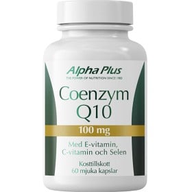 Bild på Alpha Plus Coenzym Q10 100 mg 60 kapslar