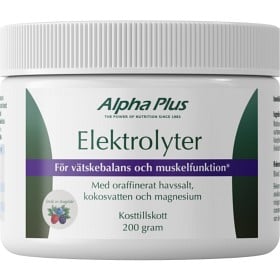 Bild på Alpha Plus Elektrolyter Skogsbär 200 g