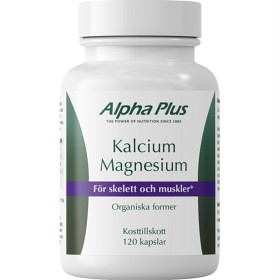 Bild på Alpha Plus Kalcium Magnesium 120 kapslar
