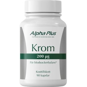 Bild på Alpha Plus Krom 200 µg 90 kapslar