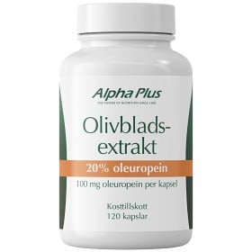 Bild på Alpha Plus Olivbladsextrakt 120 kapslar