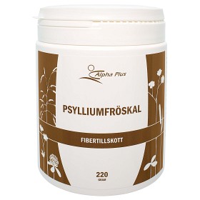 Bild på Alpha Plus Psylliumfröskal 220 g