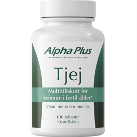 Bild på Alpha Plus Tjej 100 tabletter