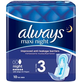 Bild på Always Maxi Night 10 st