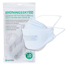 Bild på Biovisor Andningsskydd FFP2 10-pack utan ventil