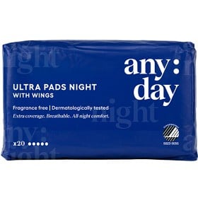 Bild på any:day Binda natt med vingar 20-pack