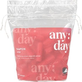 Bild på Any:day Tampong Super 100-pack