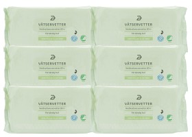 Bild på Apotea Våtservetter storpack 6 x 80 st