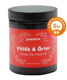 Bild på Apoteas vitlök & örtsenap 200g