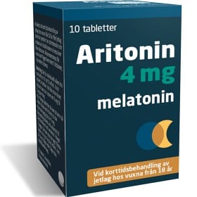 Bild på Aritonin, Melatonin, filmdragerad tablett 4 mg 10 st