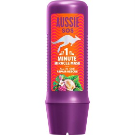 Bild på Aussie SOS 1 Minute Miracle All In One Repair Rescue hårinpackning 250 ml