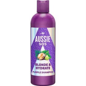 Bild på Aussie SOS Blonde & Hydrate Purple Schampo 300 ml