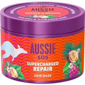 Bild på Aussie SOS Supercharged Repair hårinpackning 500 ml