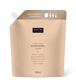 Bild på AUSTRE Duschgel Varm Sand Refill 750 ml