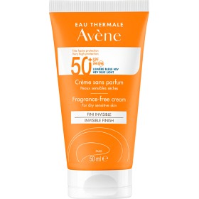 Bild på Avène Fragrance-Free Cream solkräm för ansiktet 50+, 50 ml