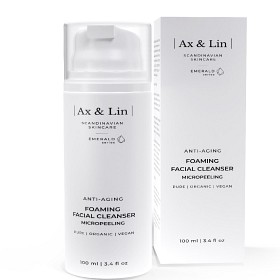 Bild på Ax & Lin Anti-Aging Foaming Facial Cleanser Micropeeling 100 ml