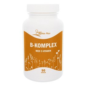 Bild på Alpha Plus B-Komplex med C-vitamin 90 kapslar