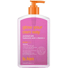 Bild på b.tan Glow Your Own Way Clear Self Tan Gel 473 ml