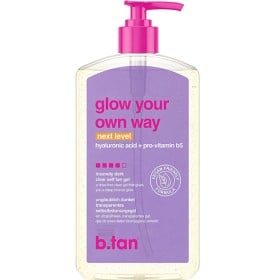 Bild på b.tan Glow Your Own Way Clear Self Tan Gel Next Level 437 ml