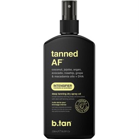 Bild på b.tan Tanned AF Intensifier Deep Tanning Dry Spray Oil 236 ml