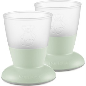 Bild på BabyBjörn Barnglas 2-pack Blekgrön